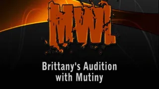 NWML Audition #08 Brittany vs Mutiny