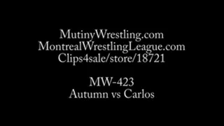 MW-423 Autumn vs Carlos (BEATDOWN on the sexy red head) Part 3