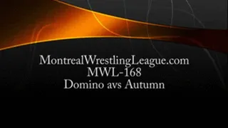 MWL-168 Domino vs Autumn (Domino's return!!!) Intense female wrestling FULL Video