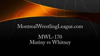 MWL-170 Mutiny vs WHITNEY. Female Wrestling Outside Full Video