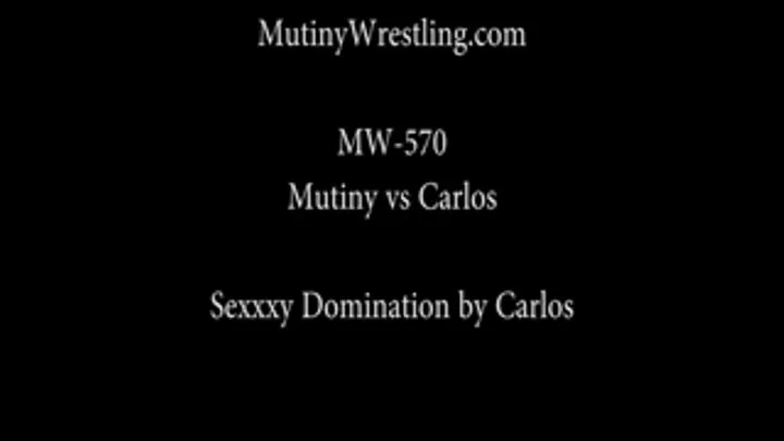 MW 570 Carlos vs Mutiny mixed wrestling, domination, humiliation, topless, hair pulling FULL VIDEO