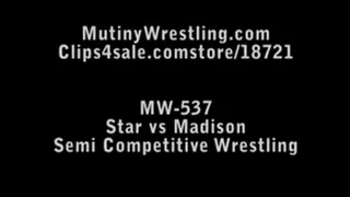 MW-537 Madison vs Star Female wrestling FULL VIDEO