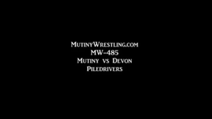 MW-485 Mutiny doing several piledrivers on Devon Full Video