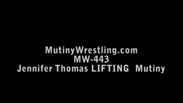 MW-443 LIFT and CARRY Jennifer Thomas LIfting Mutiny + pro style