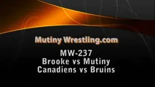 MW-237 Brooke vs Mutiny -wrestling- FULL VIDEO