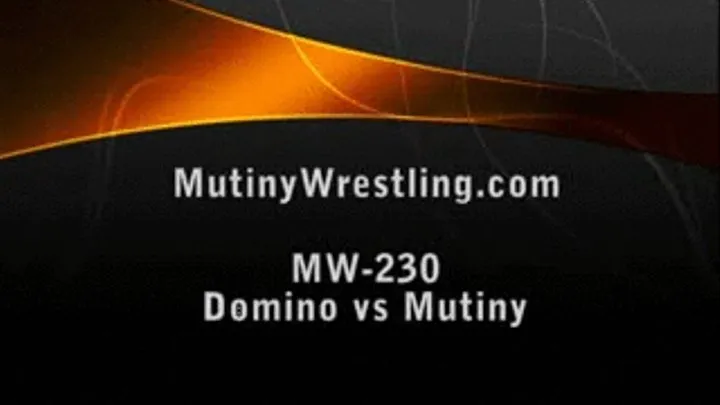 MW-230 Domino vs Mutiny wrestling -LOWBLOWS! FULL VIDEO