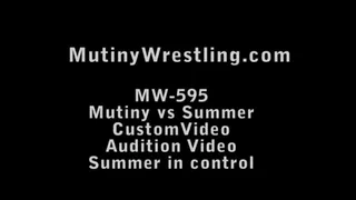 MW-595 Mutiny vs SUMMER (Summer in control) FULL VIDEO