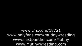 MW-891 Mutiny vs Hazel (Vixen Romano) wrestling in a ring PART 2