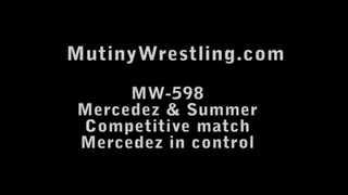 MW-598 Mercedez vs Summer TATTOOED GIRLS! Full Video