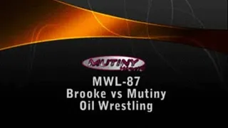 MWL-87 Mutiny vs Brooke OIL WRESTLING