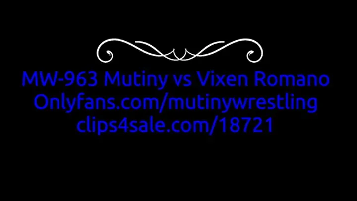 MW-963 Mutiny vs Vixen Romano FEMALE BOXING