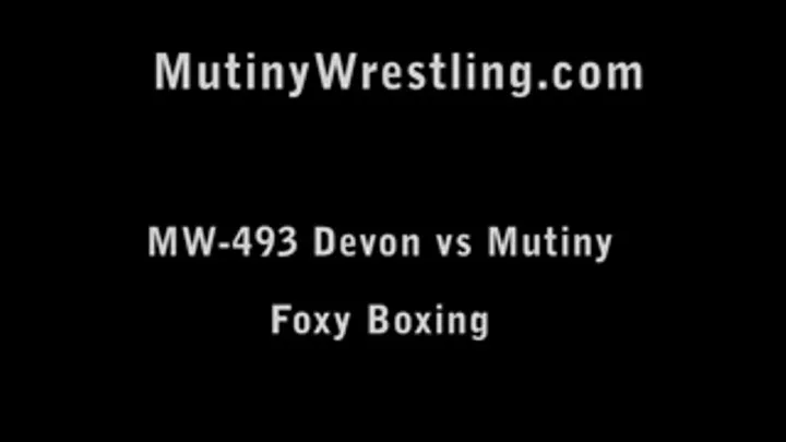 MW-493 Mutiny vs DEVON D'AMO Foxy boxing (tits belly and pussy punches) part 2