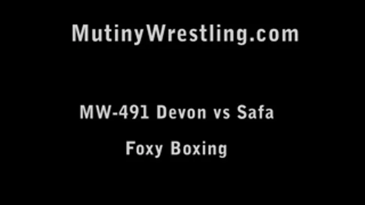 MW-491 Devon D'amo vs Safa Warda Female Boxing Part 2