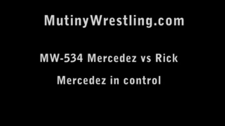 MW-534 Mercedez vs Rick (total domination mostly scissors by MERCEDEZ) Part 1