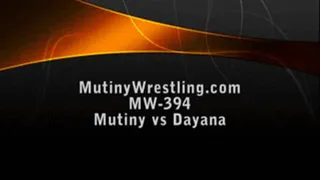 MW-394 Mutiny vs Dayana Intense Topless Wrestling