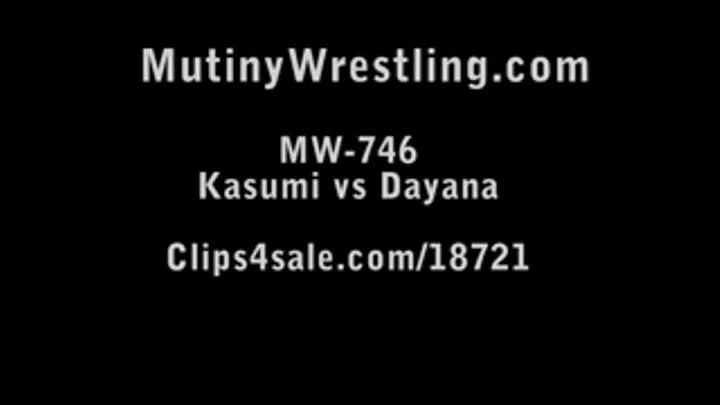 MW-746 Kasumi vs Dayana Female Wrestling Part 1