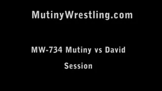 MW-734 Mutinyn vs David Mixed Wrestling FULL VIDEO