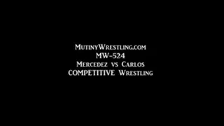 MW-524 MERCEDEZ vs Carlos COMPETITIVE Mixed Wrestling FULL VIDEO