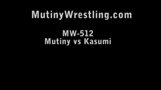 MW-512 Mutiny vs Kasumi Female Wrestling Part 2