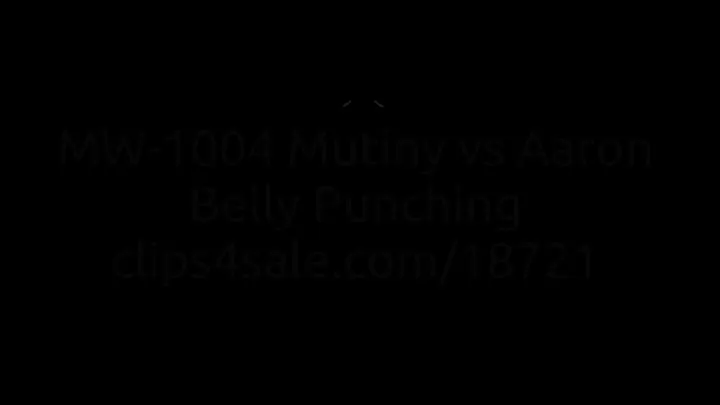 MW-1004 Belly Punching with boxing gloves Aaron on Mutiny