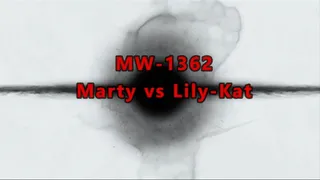 MW-1362 Lily-Kat dominating our Dummy Marty