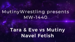 MW- Mutiny vs Tara and BlackWidow Eve NAVEL BELLYBUTTON OUTIE BELLY STOMACH FETISH