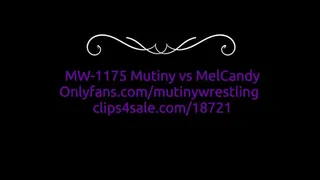 MW-1175 Mutiny vs Melcandy topless boxing