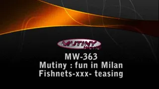 MW-363 Masturbation + fishnets
