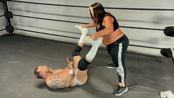 MW-1381 David vs Jenny Steel PRO STYLE WRESTLING