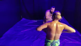 MW-1519 Estrella vs Lukas Chubs OIL WRESTLING