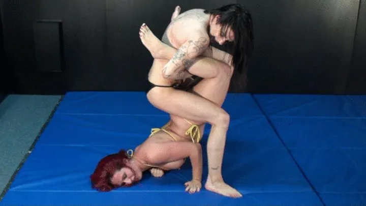 MW-1629 Mutiny vs Myleena semi comp female wrestling NEVER RELEASED!