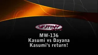 MW-136 Kasumi vs Dayana Kasumi's in control! Part 1