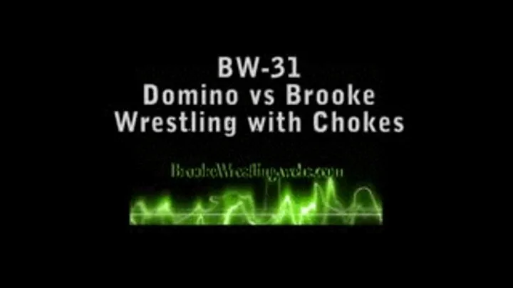 MWL-111 Brooke vs Domino WRESTLING WITH CHOKES (Brooke in control)