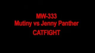 MW-333 Part 4 Mutiny vs Jenny Panther INTENSE CATFIGHT + WRESTLING Part 4