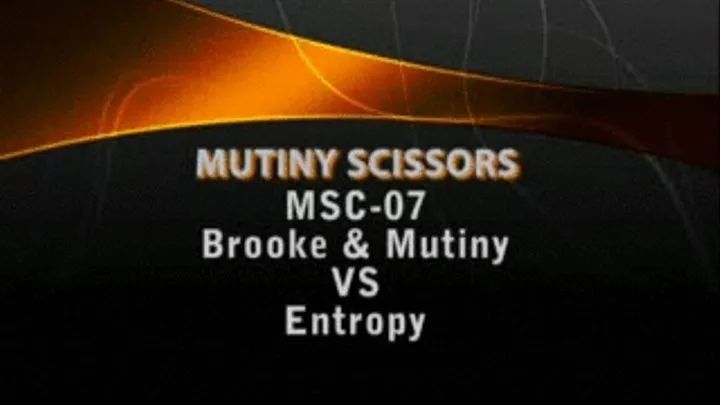 MSC-07 PART 1 Brooke and Mutiny vs Entropy