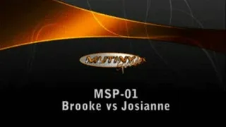 MSP-01 PART 2 Shiny Spandex Mutiny vs Brooke