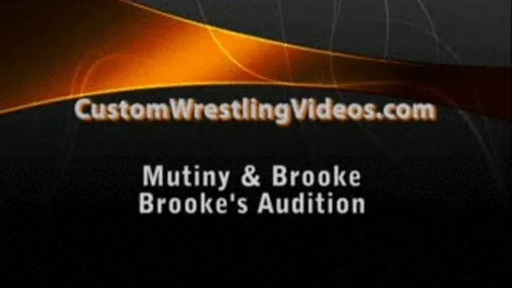 MC-10 Custom Video Brooke Audition