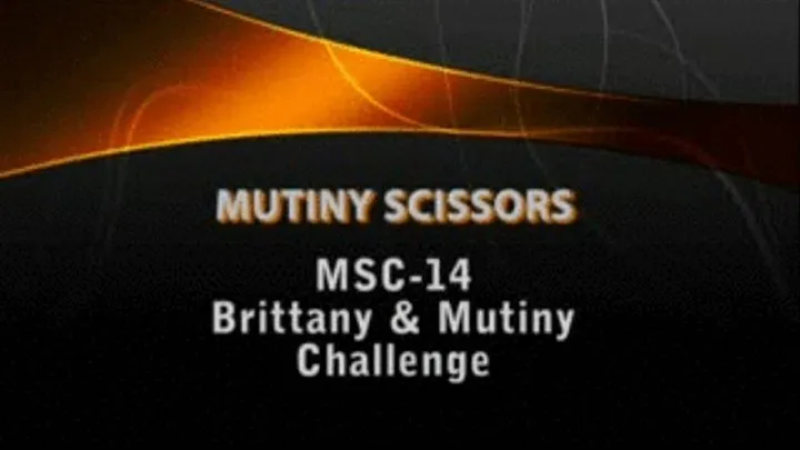 MSC-14 Brittany scissoring Mutiny