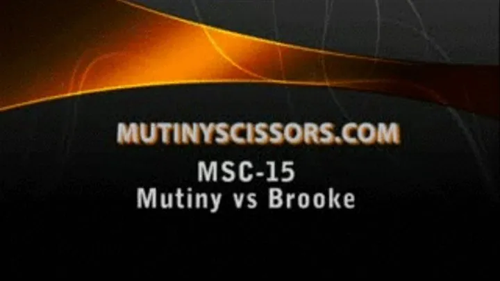 MSC-15 Mutiny vs Brooke Scissors Match