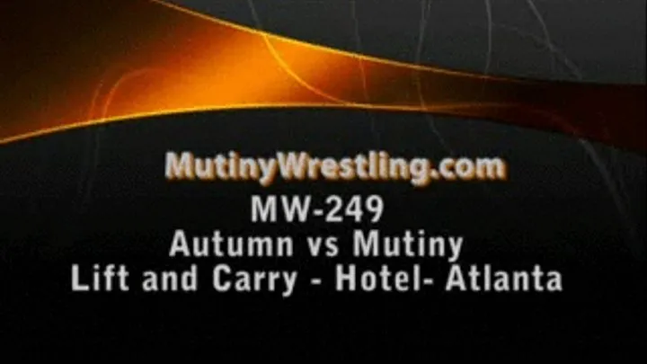MW-249 Part 1 Mutiny vs Autumn Lift and Carry Light pro style