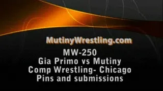 MW-250 Gia Primo vs Mutiny Competitive Wrestling PART 2