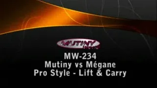 MW-234 Mutiny LIFT and Carry + pro style- vs Mégane