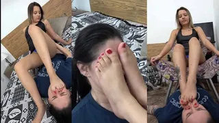 Nerdy Girl Breathless Under Jozies Stunning Feet Clip 02