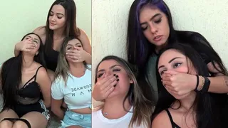 Girls In Panic Captured n Smothered Clip 01