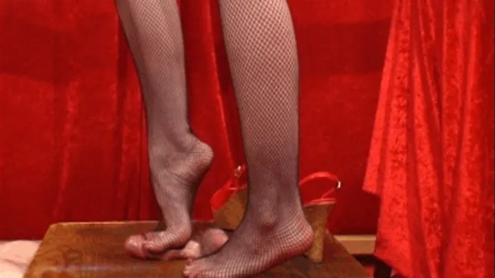 Red wedges and fishnet milking