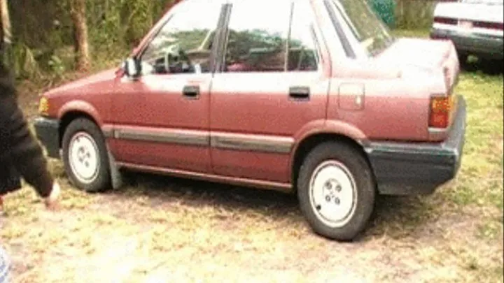 Lexi Cranking HONDA CIVIC Red Pumps