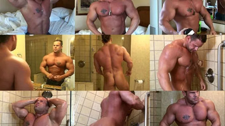 Tristan Cage Muscle Flex Shower - QuickTime