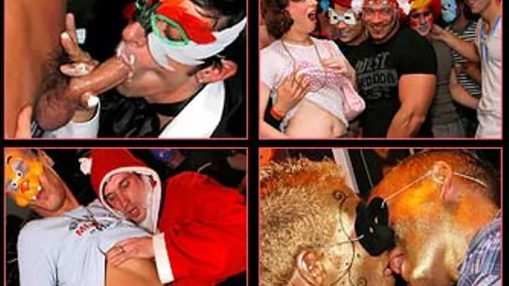 Guys Go Crazy Masquerade Ball Gay Sex Party!