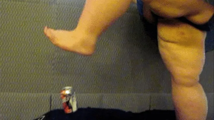 Crushing Coke Cans on Pathetic Slave