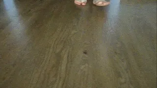 I turned you into an ant. (foot slave training)